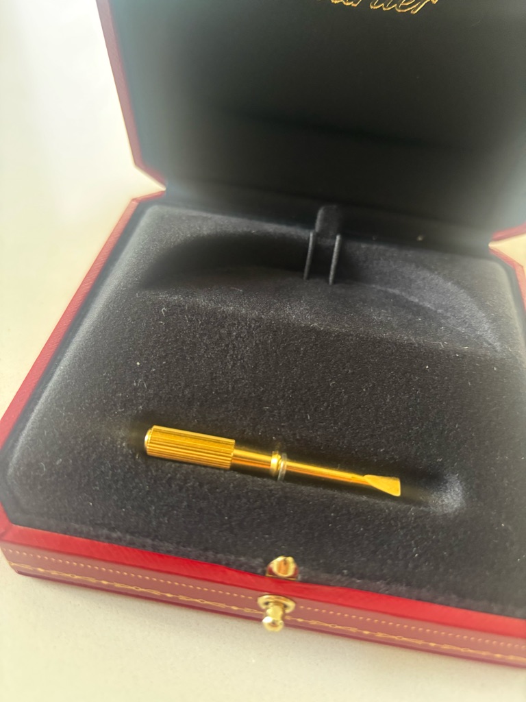 Cartier Love Bracelet 18k Gold Plated Screwdriver